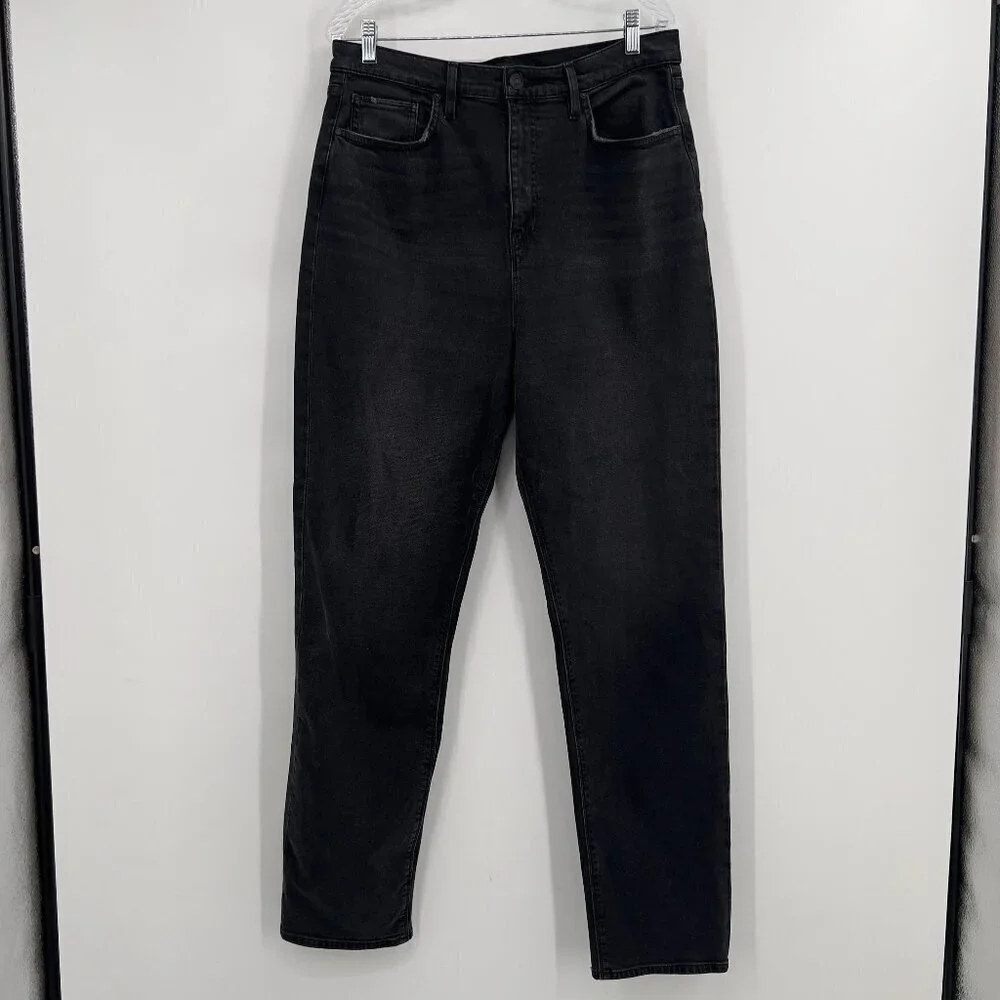 Hudson Jeans Los Angeles Elly Taper Black Denim Jeans Men’s Size 32